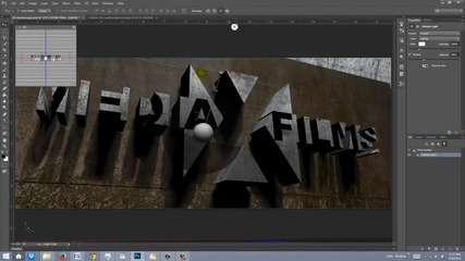 Photoshop How to Create a 3d Cinematic Movie Title Design