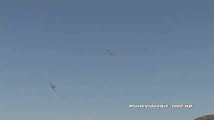Rc P 51 Mustangs-flying In Formation