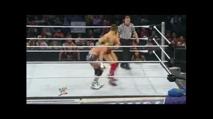 Wwe Smackdown - Big E langston улавя Ziggler във въздуха