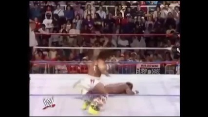 Ultimate Warrior Finisher - Gorilla Press Drop and Running Splash