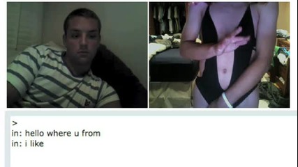 Girl In Bikini On Chatroulette