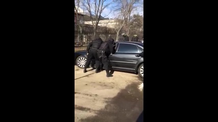 Зрелищен арест на руски бандити