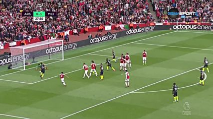Арсенал - Манчестър Сити 0:1 /първо полувреме/