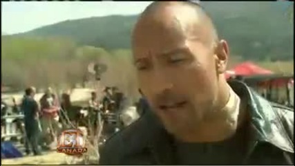 Скалата във филмът Faster