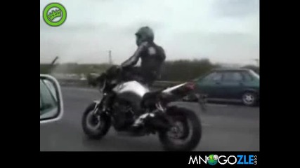 Лудият моторист - Не правете така