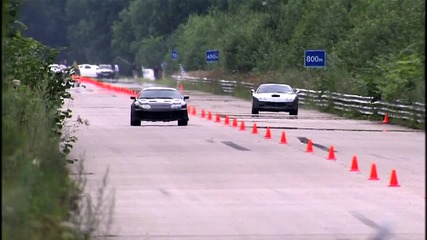 Moscow Unlim 500 Ferrari 575m vs Toyota Supra