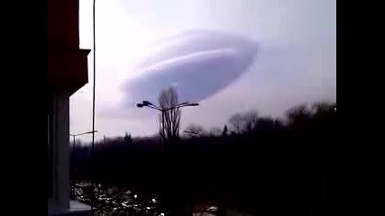 Облак или Нло в София 