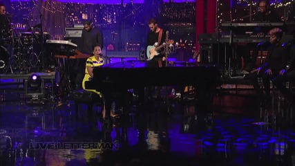 Alicia Keys - Brand New Me (live on Letterman)
