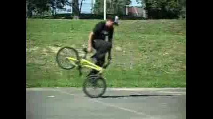 Awesome One Wheel Flatland Bmx Tricks