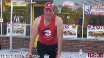 $1000 Hot Dog Challenge - Sabretti's 15 Minute Eating Competition!! - Youtube [720p]