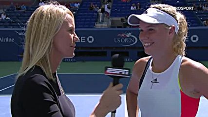 Video - Wozniacki I wont need to go for a run later - Us O