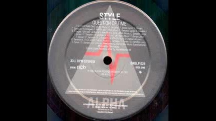 Style - Question Of Time'88