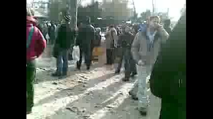 Кадри От Протестът На 14 Януари