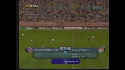 Bayern - Liverpool - Owen Goal
