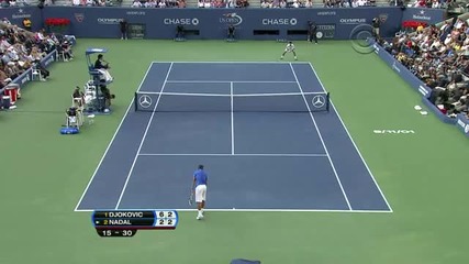 Nadal vs Djokovic - Us Open 2011! - The Full Match! - Part 6/16!