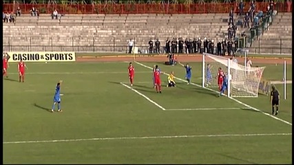 ВИДЕО: Първият гол на мача Хасково - Левски