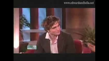 Robert Pattinson Interview On Ellen