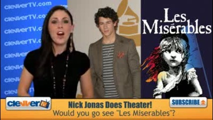 Nick Jonas Is Doing Theater! Les Miserables In London 