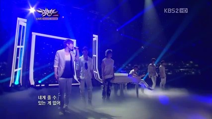 Infinite - Only Tears + The Chaser @ Music Bank (18.05.2012)