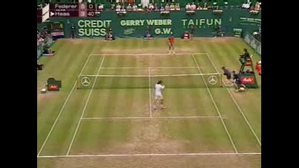 Atp Hale 2005 : Федерер - Хаас