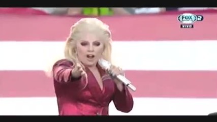 Лейди Гага - National Anthem - Super Bowl 50 - 2016 Full Video Hd