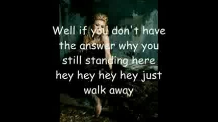 Kelly Clarkson - Walk Away [текста]
