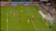 Швеция - Дания 1:0 /първо полувреме/