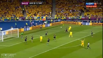Украйна 2:1 Швеция *евро 2012* Всички голове