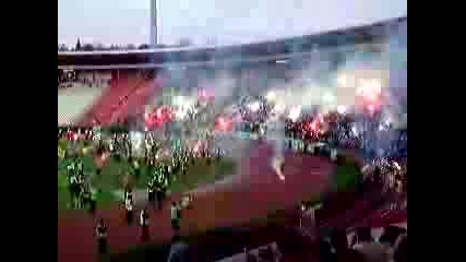 Crvena Zvezda - Partizan Beograd Fans