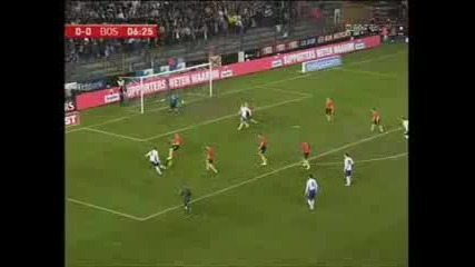 Edin Dzeko beautiful goal against Belgium 