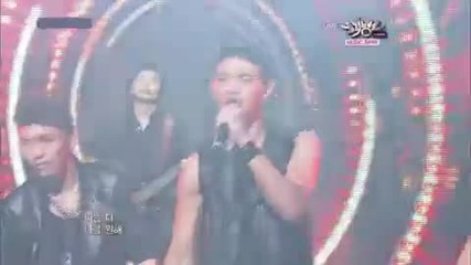 Shinee & Trax - Lucifer ~ Music Bank - (sep.10.10) 