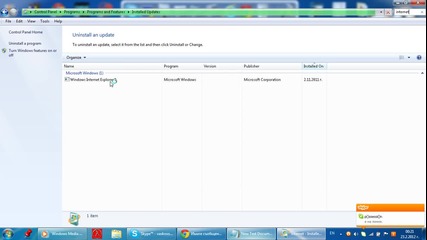 kak da deinstalirame Internet explorer (windows 7)