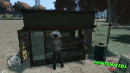 Grand Theft Auto Iv - Нико си пийва сода 