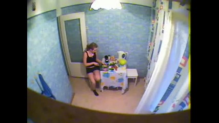 hidden camera in the kitchen