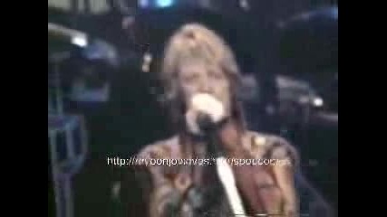 Bon Jovi - Bed Of Roses (Live)