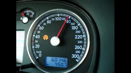 Ускорение на Golf 4 - R32 0 - 180 km/h