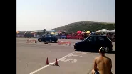 Peugeot 106 vs A3 1.8t - 13.2 sec