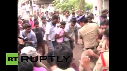 India: Angry mob attacks accused child killer, suspect dies *GRAPHIC*