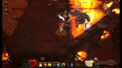 Diablo 3 - Killing the Butcher Co-op Gameplay