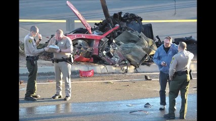 Paul Walker умира в автомобилна катастрофа в Калифорния (porsche Carrera Gt)