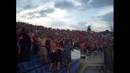 Ц С К А 1 - 0 Славия (25.05.2011) - На вашето знаме е Юда !