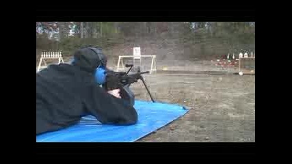 Стрелба С Леката Картечница M249 Saw