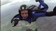 Скок с парашут, курс по свободно падане