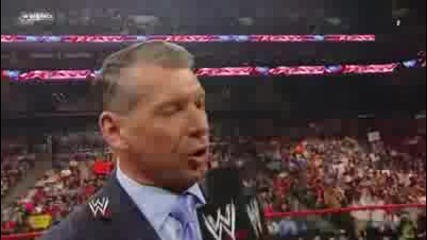 Raw 16.06.2009 - Mr. Mcmahon Продава Monday Night Raw на Donald Trump ..