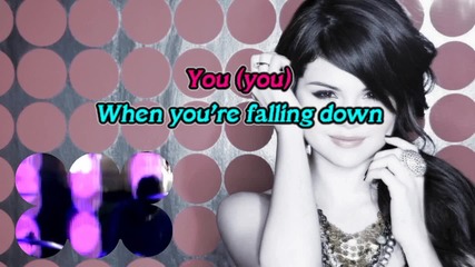 Selena Gomez - Falling Down (караоке)