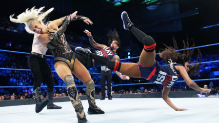 Naomi & Jimmy Uso vs. Lana & Aiden English: SmackDown LIVE, June 5, 2018