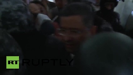 El Salvador: Ex-president Francisco Flores attends court to face corruption charges