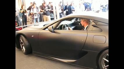 Lexus Lfa - Звук от двигателя