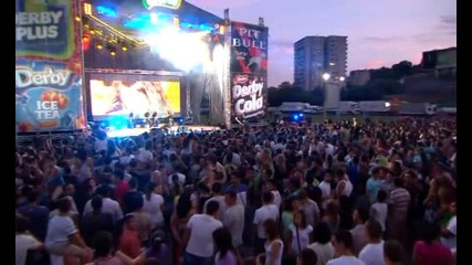 Мария на стадион Берое в Стара Загора