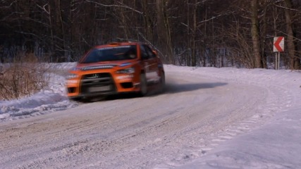 Andreas Aigner - Test before The Monte Carlo Rally 2011